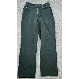 Vintage Cambio Sharon High Rise Straight Leg Black Mom Jeans Size 8